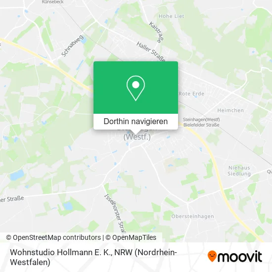 Wohnstudio Hollmann E. K. Karte