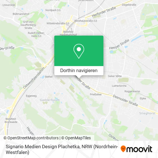 Signario Medien Design Plachetka Karte