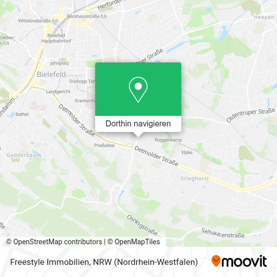 Freestyle Immobilien Karte