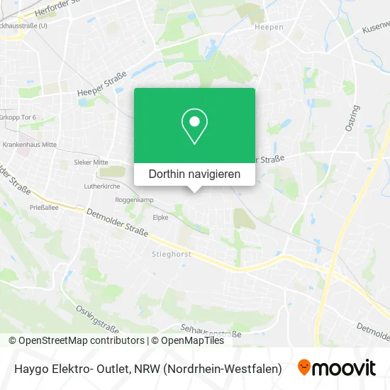 Haygo Elektro- Outlet Karte