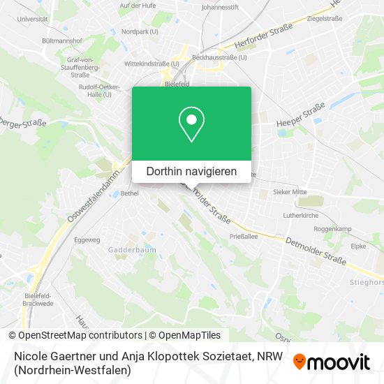 Nicole Gaertner und Anja Klopottek Sozietaet Karte