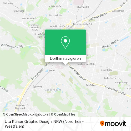 Uta Kaiser Graphic Design Karte