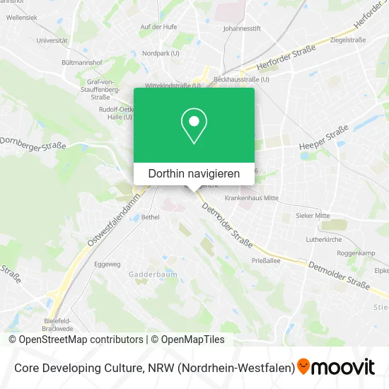 Core Developing Culture Karte