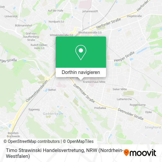 Timo Strawinski Handelsvertretung Karte