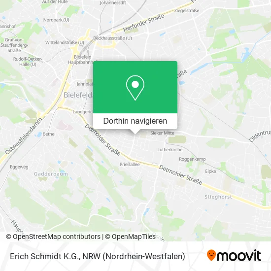 Erich Schmidt K.G. Karte