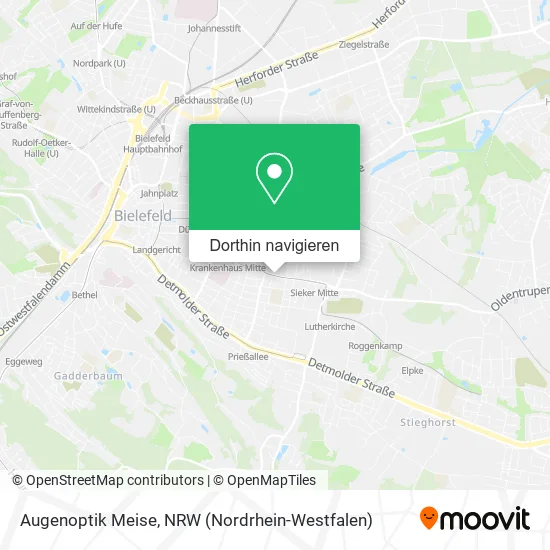 Augenoptik Meise Karte