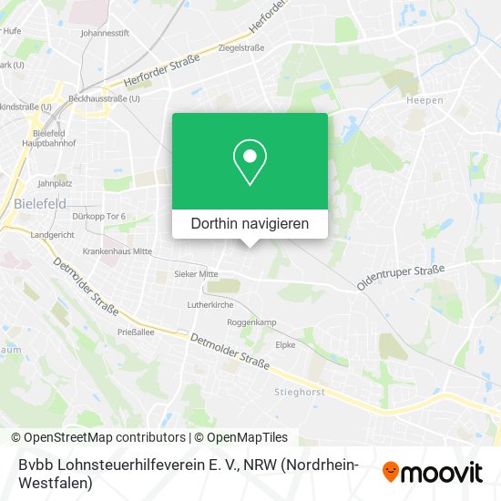 Bvbb Lohnsteuerhilfeverein E. V. Karte