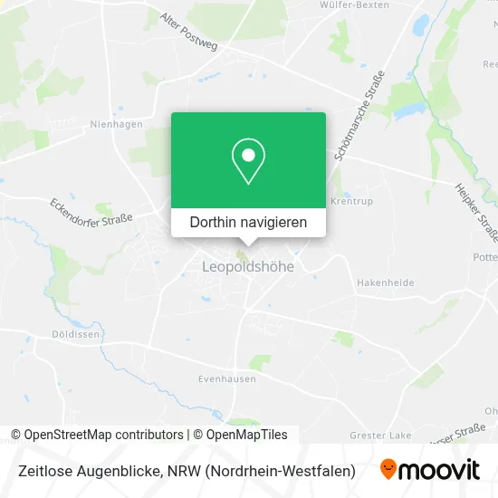 Zeitlose Augenblicke Karte