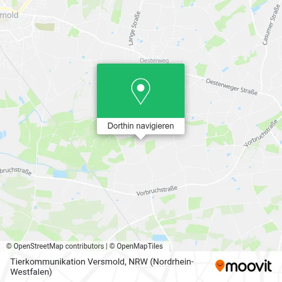 Tierkommunikation Versmold Karte