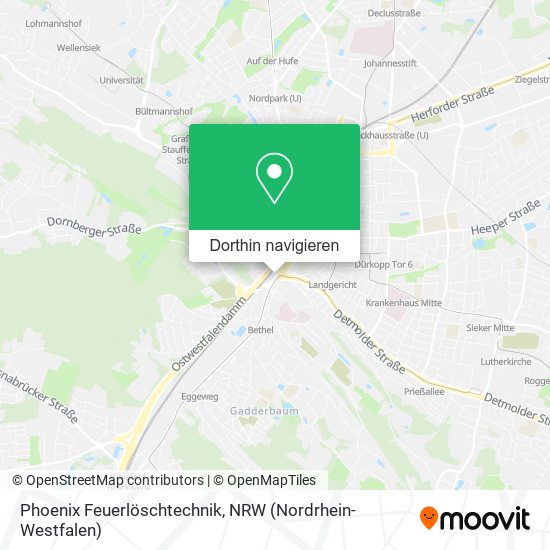 Phoenix Feuerlöschtechnik Karte