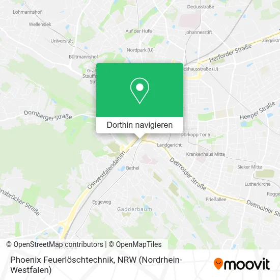 Phoenix Feuerlöschtechnik Karte