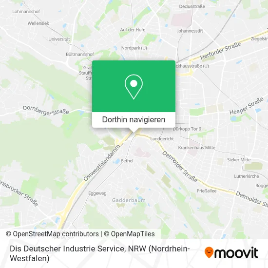 Dis Deutscher Industrie Service Karte