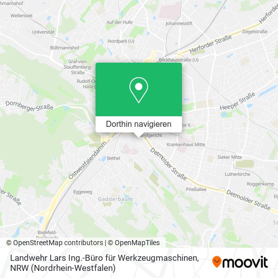 Landwehr Lars Ing.-Büro für Werkzeugmaschinen Karte