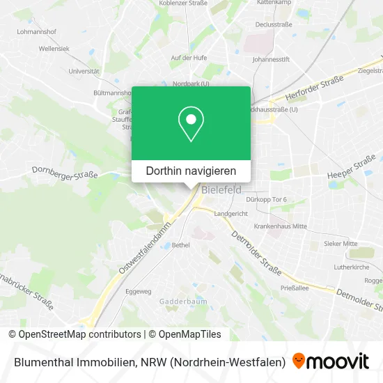 Blumenthal Immobilien Karte