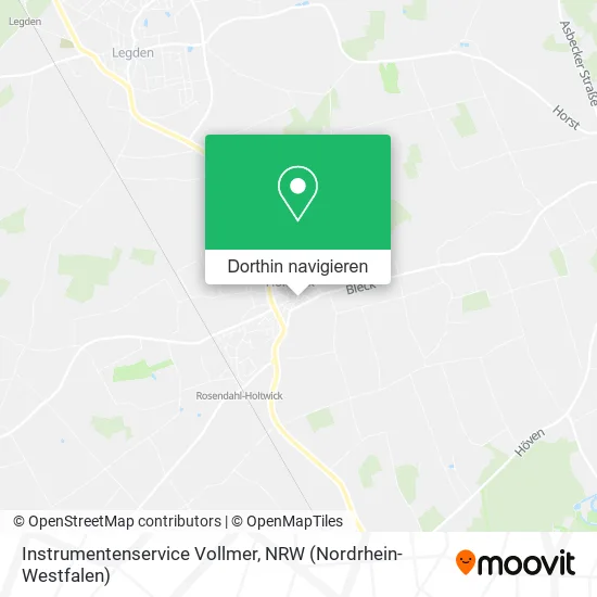 Instrumentenservice Vollmer Karte