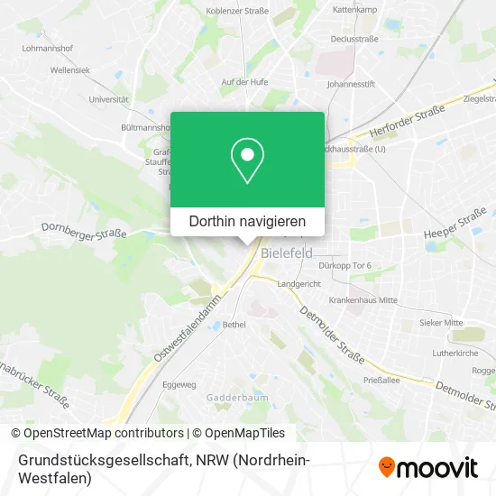 Grundstücksgesellschaft Karte