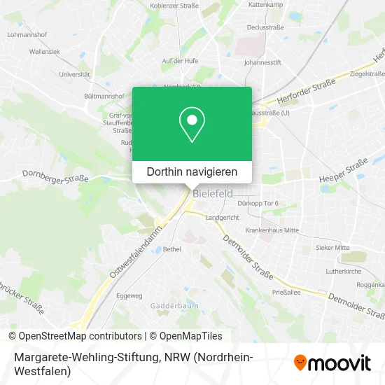 Margarete-Wehling-Stiftung Karte