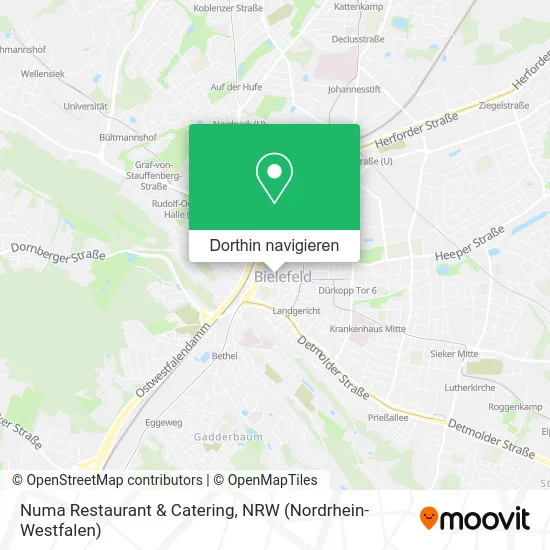 Numa Restaurant & Catering Karte