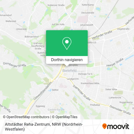 Altstädter Reha-Zentrum Karte