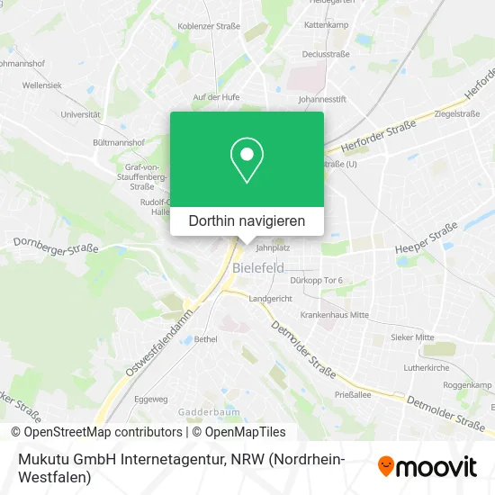 Mukutu GmbH Internetagentur Karte