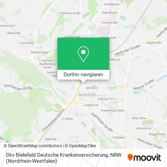 Dkv Bielefeld Deutsche Krankenversicherung Karte