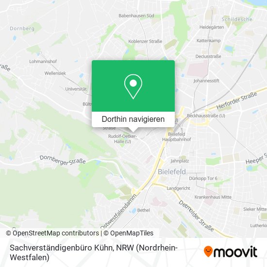 Sachverständigenbüro Kühn Karte