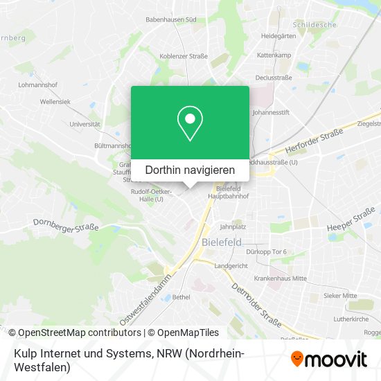 Kulp Internet und Systems Karte