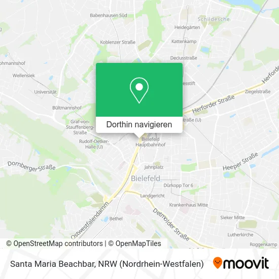 Santa Maria Beachbar Karte