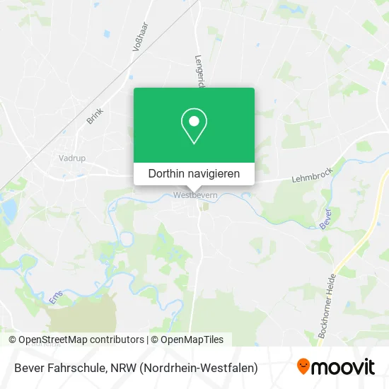 Bever Fahrschule Karte