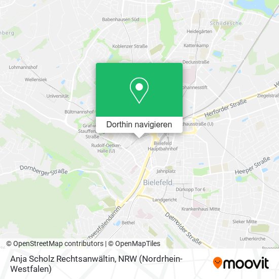 Anja Scholz Rechtsanwältin Karte