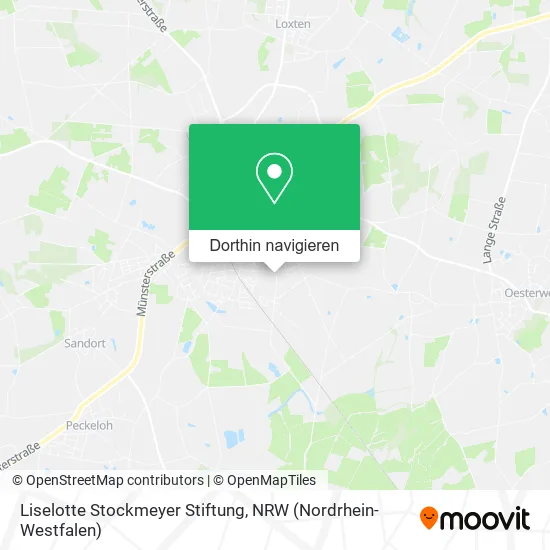 Liselotte Stockmeyer Stiftung Karte