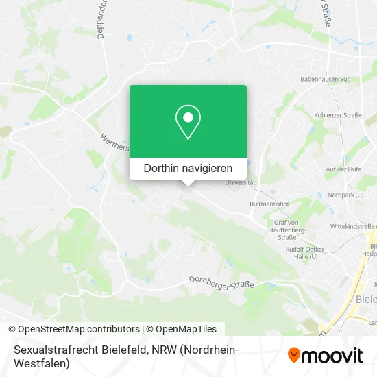 Sexualstrafrecht Bielefeld Karte