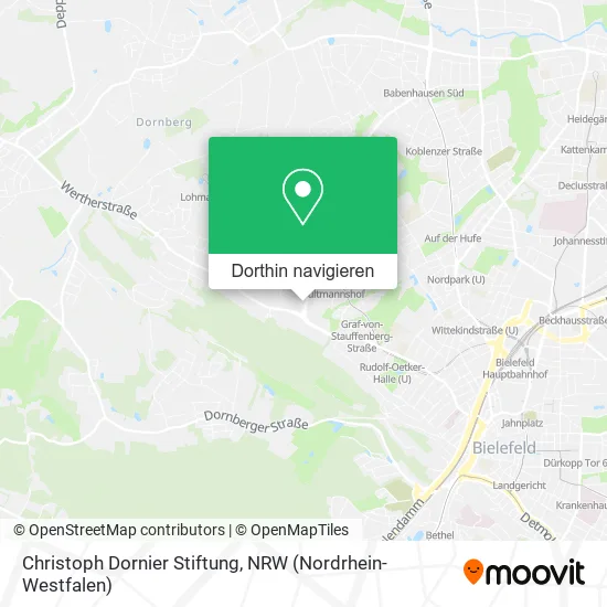 Christoph Dornier Stiftung Karte