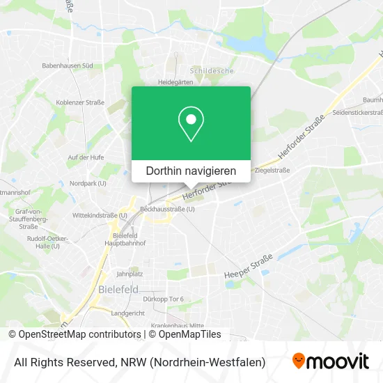 All Rights Reserved Karte