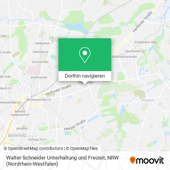 Walter Schneider Unterhaltung und Freizeit Karte