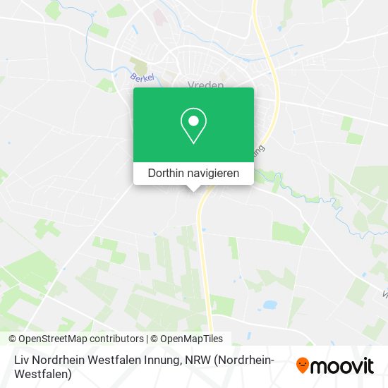 Liv Nordrhein Westfalen Innung Karte