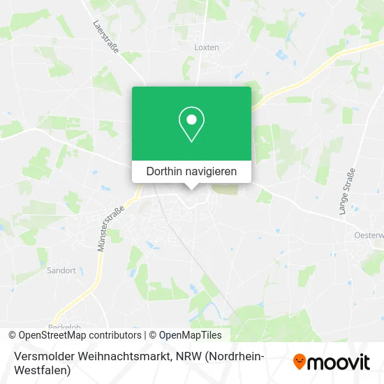 Versmolder Weihnachtsmarkt Karte