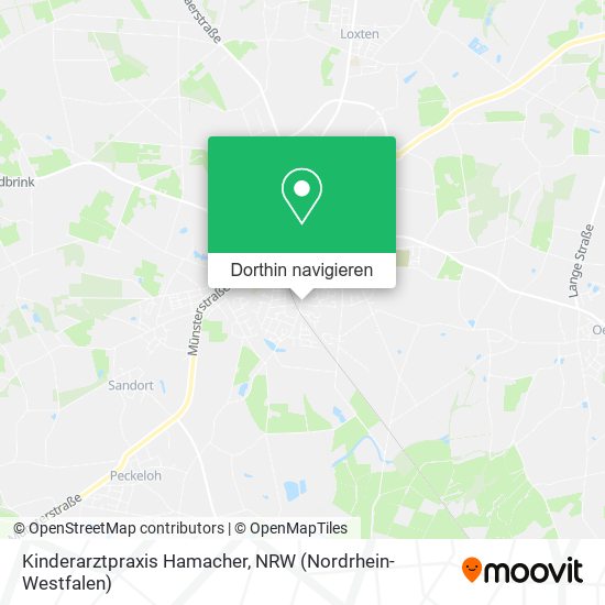 Kinderarztpraxis Hamacher Karte