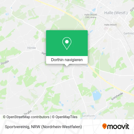 Sportvereinig Karte