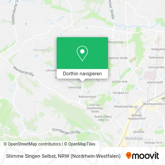 Stimme Singen Selbst Karte