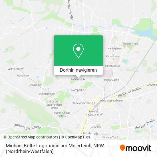 Michael Bölte Logopädie am Meierteich Karte