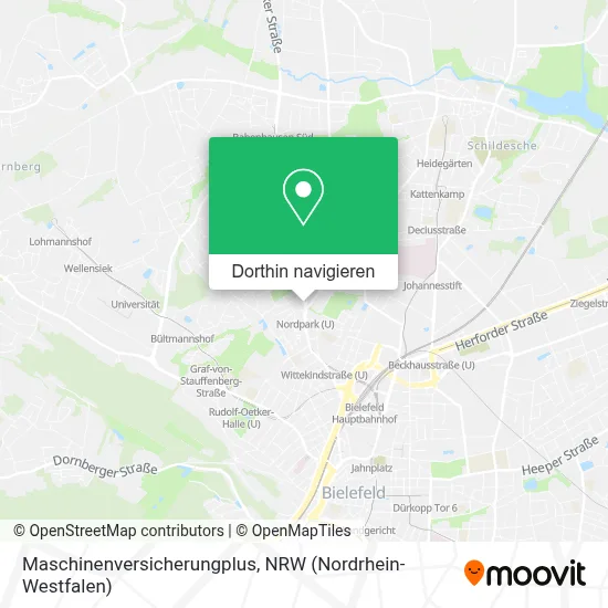 Maschinenversicherungplus Karte