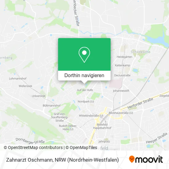 Zahnarzt Oschmann Karte