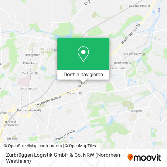 Zurbrüggen Logistik GmbH & Co Karte
