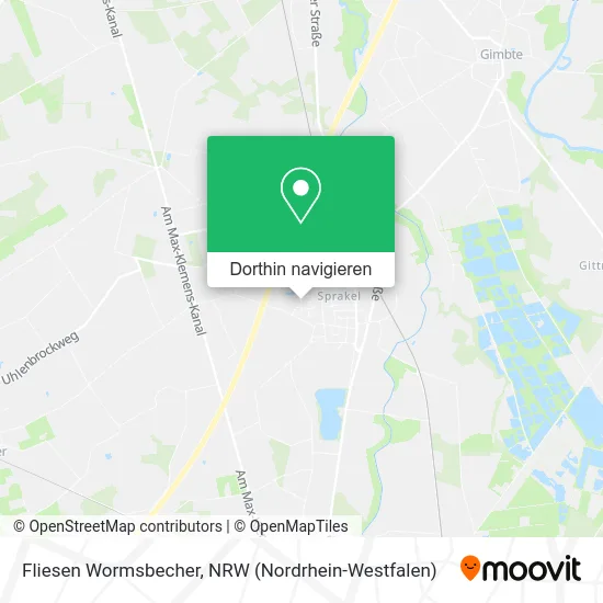 Fliesen Wormsbecher Karte