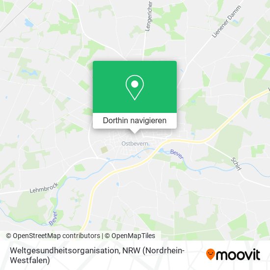 Weltgesundheitsorganisation Karte