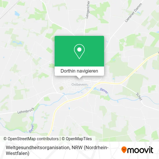 Weltgesundheitsorganisation Karte