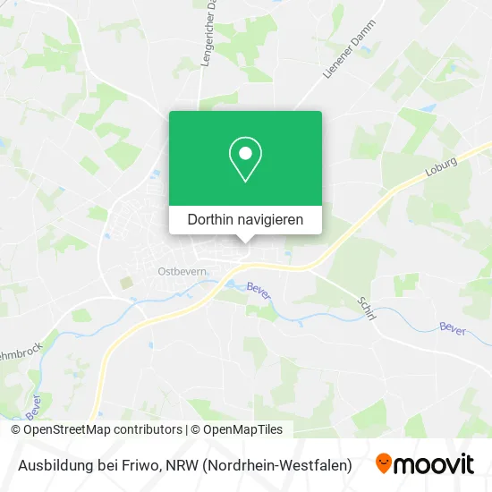 Ausbildung bei Friwo Karte