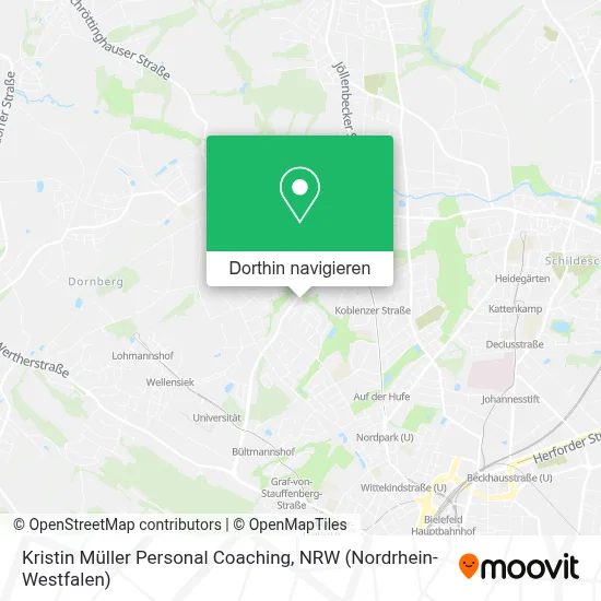 Kristin Müller Personal Coaching Karte