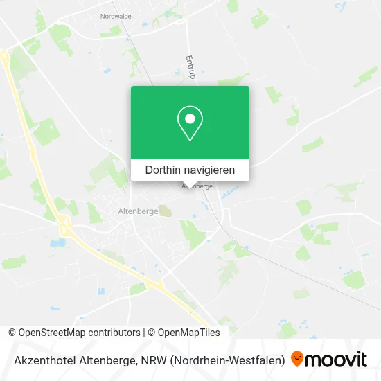 Akzenthotel Altenberge Karte